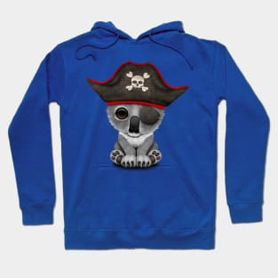 Cute Baby Koala Pirate Hoodie